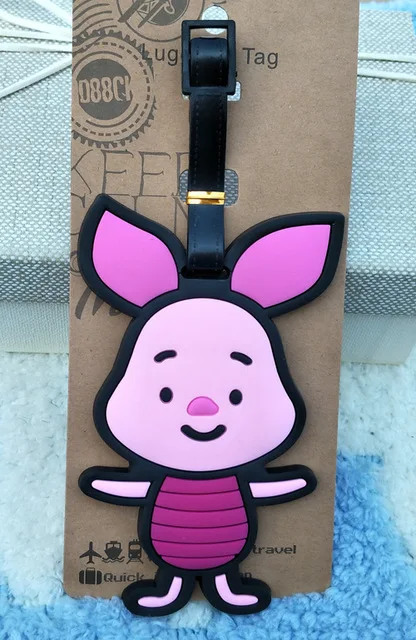 see chart IVYYE Stitch Eeyore аниме аксессуары для путешествий багажная бирка на чемодан ID адрес портативный держатель тегов багажная этикетка Новинка - Цвет: see chart