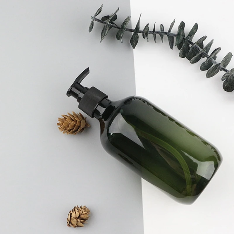 

500Ml Shower Gel Shampoo Press Bottle Bathroom Storage Bottles Refillable Travel Bottle Refillable Bottle