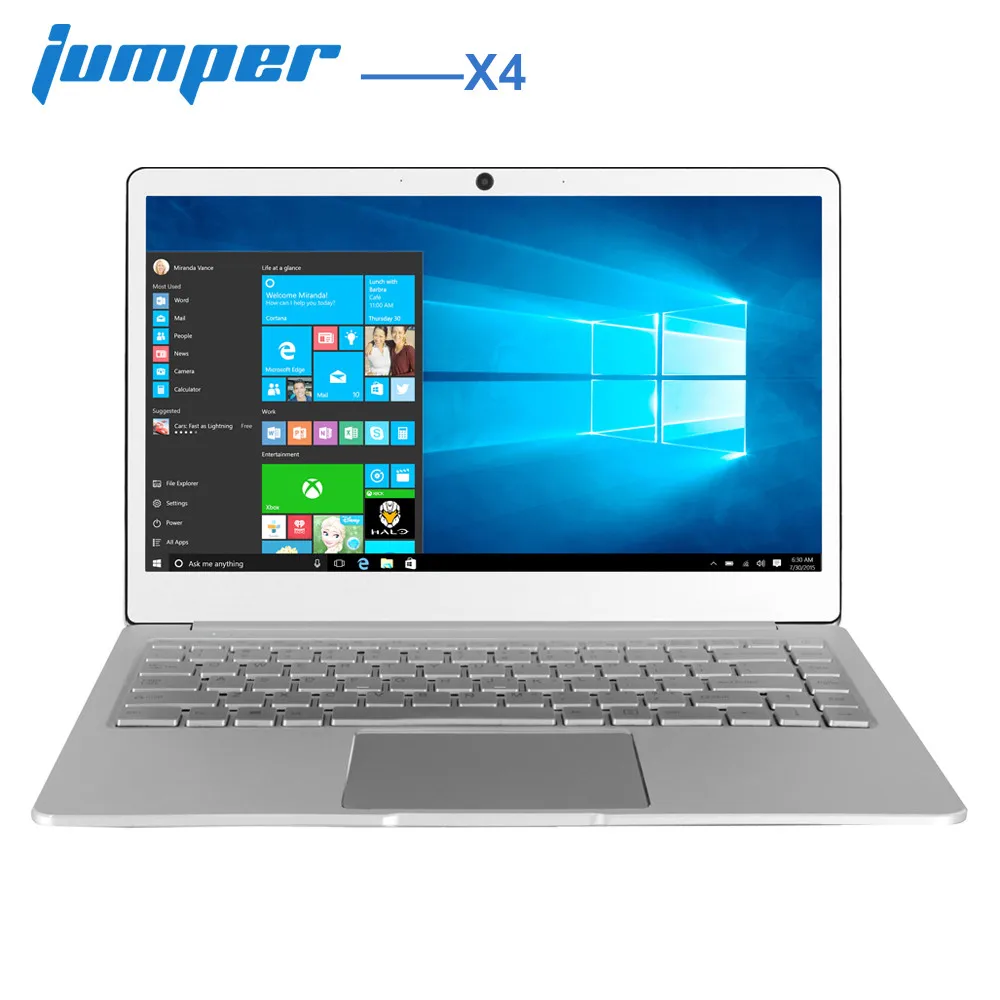Jumper EZbook X4 ноутбук 14 0 ''Win10 Apollo Lake J3455 четырехъядерный 1 5 ГГц 6 ГБ 128 2MP 2 4G/5G wifi ПК ips