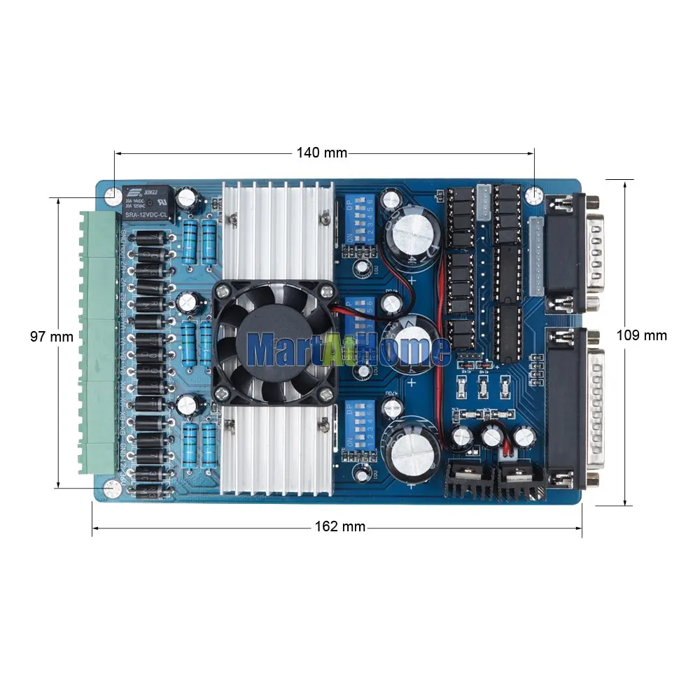 ЧПУ 3 оси TB6560 3.5A шаговый драйвер платы поддержка MACH3, KCAM4, EMC2# SM394@ CF