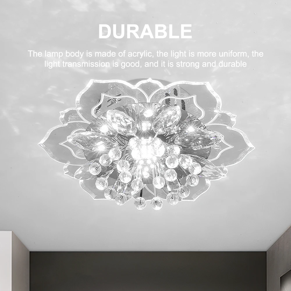 Светодиодный хрустальный потолочный светильник современное освещение Гостиная