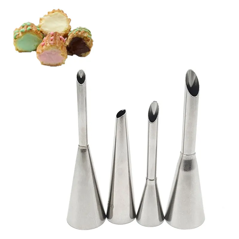 Кондитерский мешок пакет сопла из нержавеющей стали Кекс Торт украшения Советы