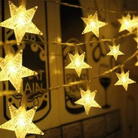 2 5m 20 led star string lights usb plug christmas light waterproof holiday new year xmas decorations for home fairy lights