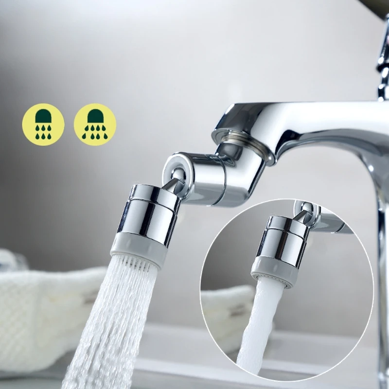 

Kitchen Faucet Sink Aerator Universal 720 Rotatable Splash Filter Swivel Movable Tap Water Saving Filter Nozzle Taps