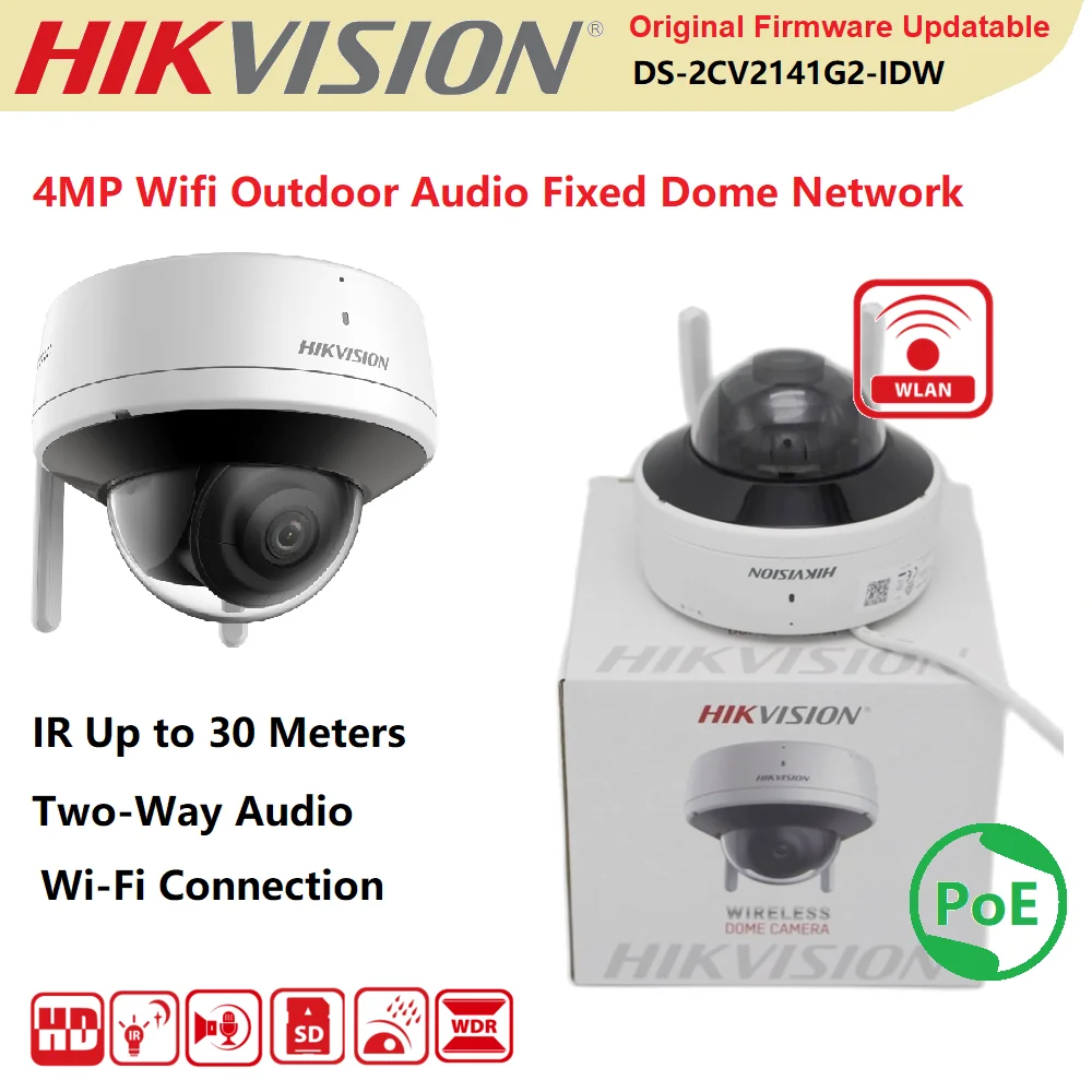 

IP-камера Hikvision, 4 МП, Wi-Fi