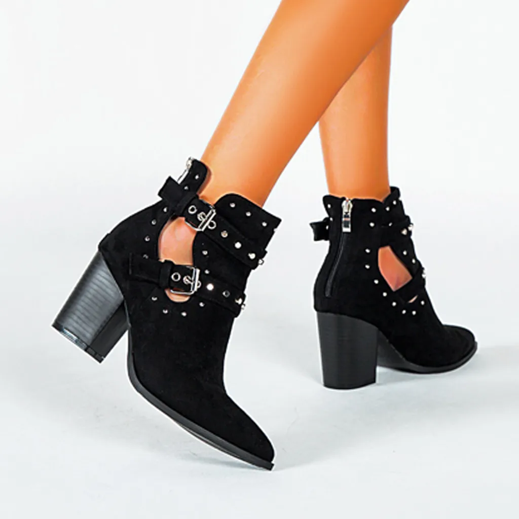 Модные женские ботинки повседневная кожаная обувь на низком каблуке весенняя