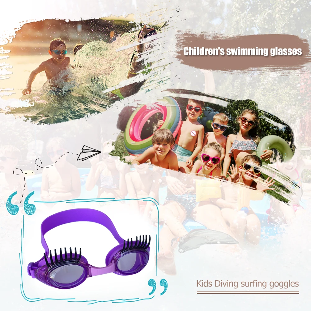 

Childrens Swimming Goggles Waterproof Anti Fog Goggles Eyewear Boys Girls Baby Water Sports Glasses Diving Mask
