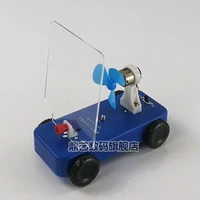 action and reaction air powered car physics car teaching instrument free shipping