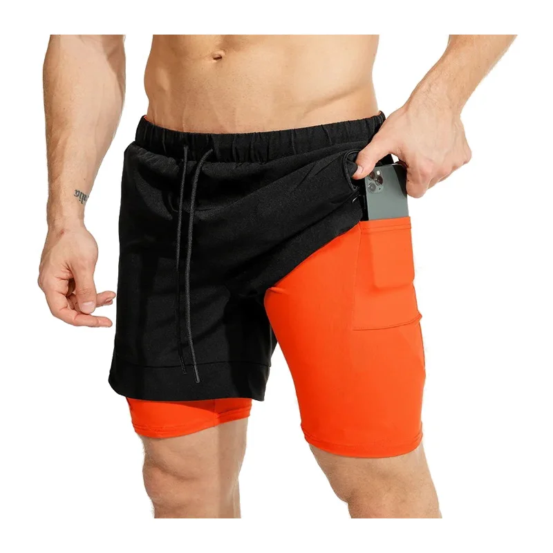 Мужские быстросохнущие шорты для тренировок летние мужские спортивные