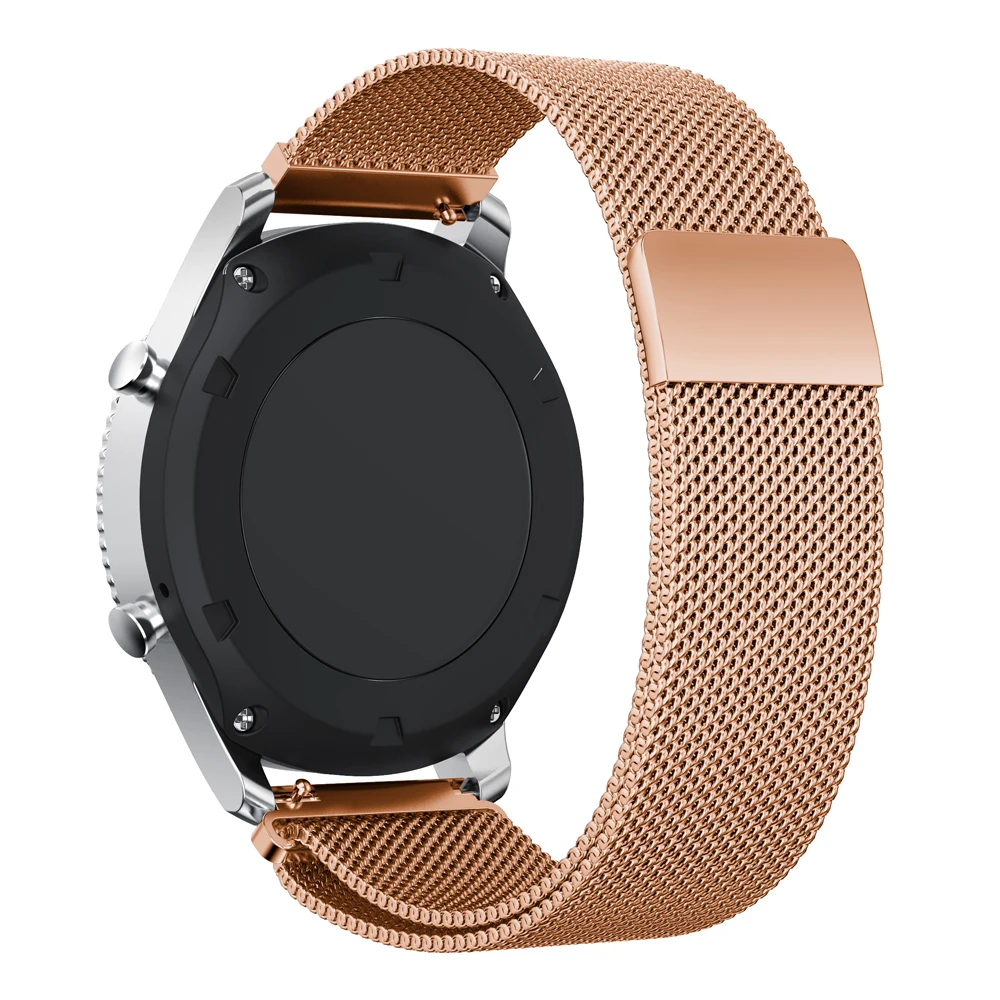 22 мм Миланский Браслет для Samsung galaxy watch 46 Gear S3 Frontier/Milanese Huami 2S huawei GT 2/2e | Наручные