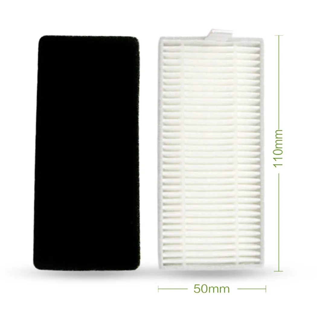 

Roller Brush 4 Side Brushes 4 Filters For Tesvor X500 Orfeld X503 Vacuum Robots Roller Brush Side Brushes 110*50mm Filters