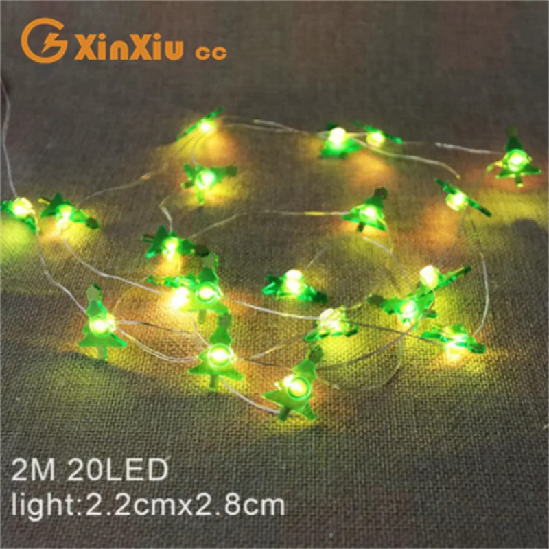 

Battery Power Christmas Decoration Lights String Santa Claus Snowman Christmas Tree Decor Copper Wire Fairy Lights for Home Room