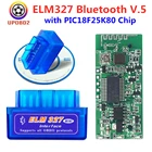 Сканер OBD2 V1.5 PIC18F25K80 ELM327 Bluetooth ELM327 1,5 Bluetooth 4,0ELM 327 WIFI obd 2 Автомобильный считыватель кодов для iOS  Android