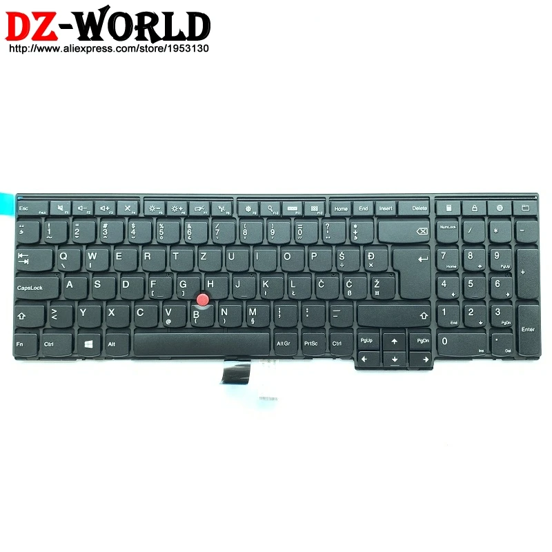 Клавиатура новая SI Словения для Lenovo Thinkpad P50S T560 W540 T540P W541 T550 W550S L540 L560 словенская