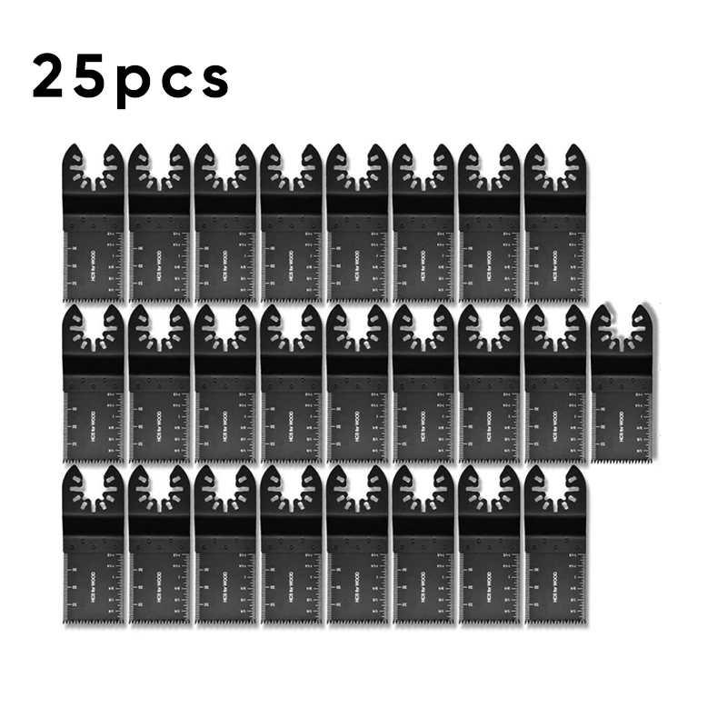 25 шт. Осциллирующий Инструмент Аксессуары обычные зубчатые резаки для резки пилы