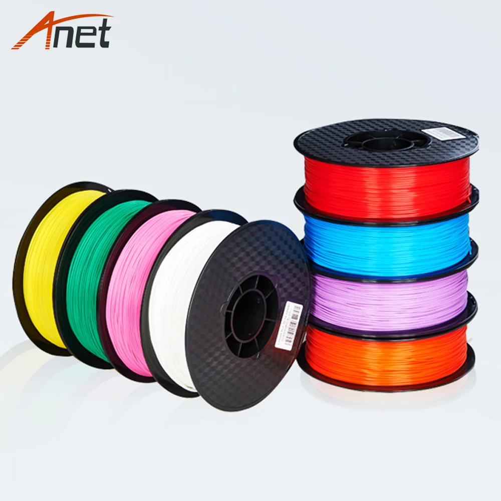 

2PCS 2KG 1KG/PC Anet 3D Printer PLA Plus Flexible TPU PETG Filament 1.75MM Multiple Color Non-toxic Materials For DIY Maker