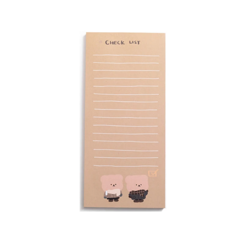 

1 шт., портативная записная книжка с мультяшным медведем