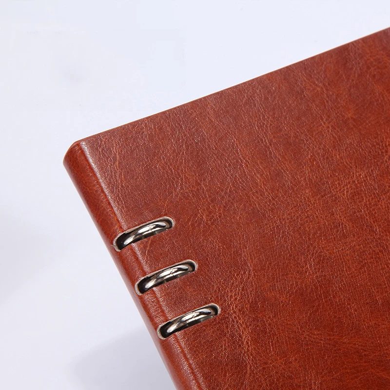 

Notebook A5 B5 Leather Journal Annual Planner 2020 Spiral Agenda Personal Diary Binder Pocket Organizer For Stationery