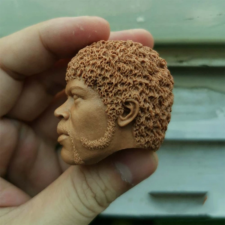 1/6 Сант Джулс Самуэль Л. Джексон Неокрашенная голова для 12 &quotфигуры тела | Игрушки