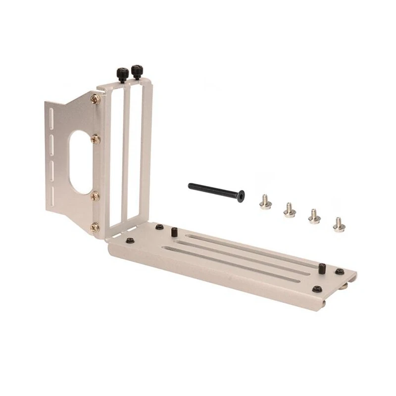 Видеокарта PCI E с вертикальным кронштейном 10 3 0 см + кабель удлинитель GEN3 PCIe 100