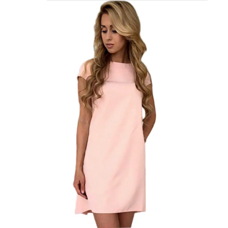

Woman Dress Dresses O-Neck Knee-Length A-Line Y2k Dress Dress Summer 2020 Sexy Dress Dress for Women