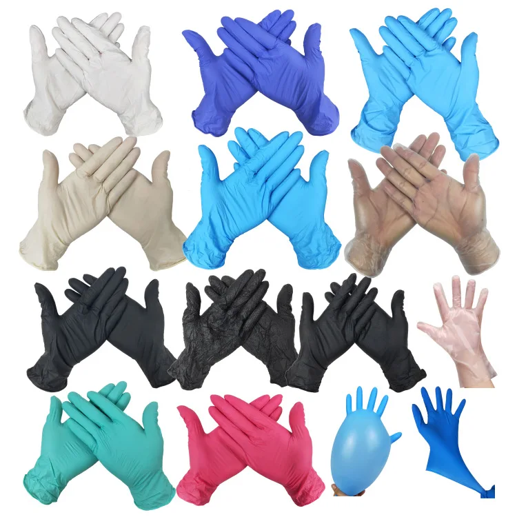 

100pcs Disposable Food Gloves Latex Cleaning Gloves Universal Garden Cleaning Gloves For Home Home Cleaning Rubber Drop Ship