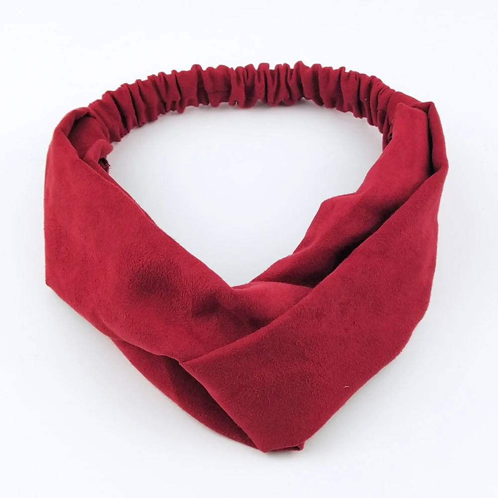 48-Headband TWDVS, Корейская шифоновая повязка на голову для женщин, ободок, простой завязанный обруч для волос, Женская повязка на голову, модные аксессуары для волос для девушек, аксессуары - Цвет: 48-Headband