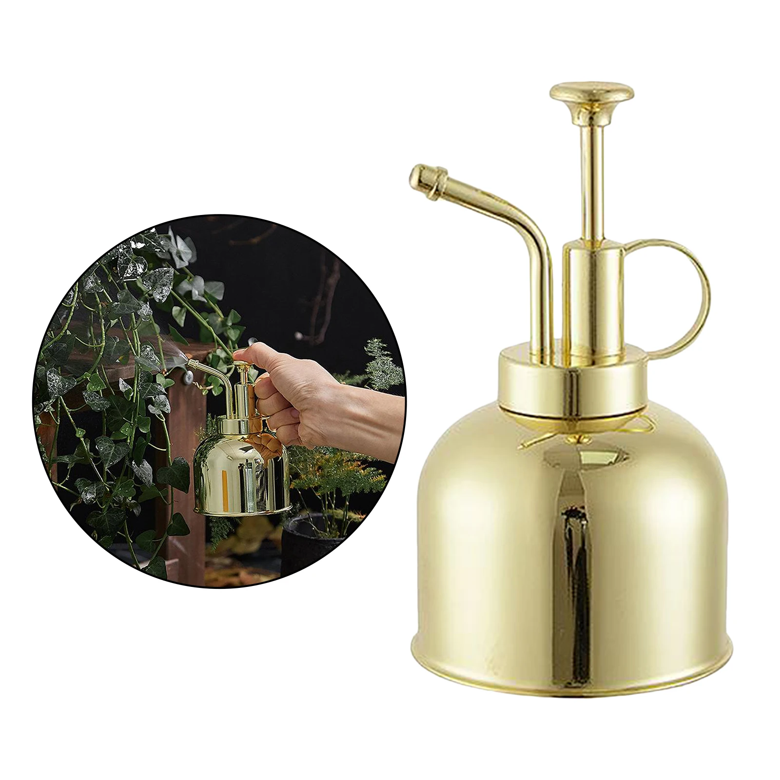300ML Small Watering Can Plant Pot Spray Bottle Retro Style Gardening Tools for Water Plants Flowers | Дом и сад