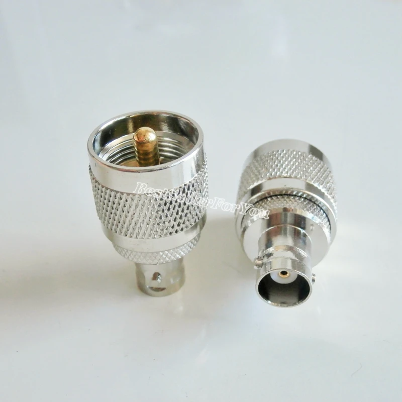 1 шт. гнездо BNC для UHF PL259 коаксиальный адаптер с разъемом типа папа RF Разъем B |
