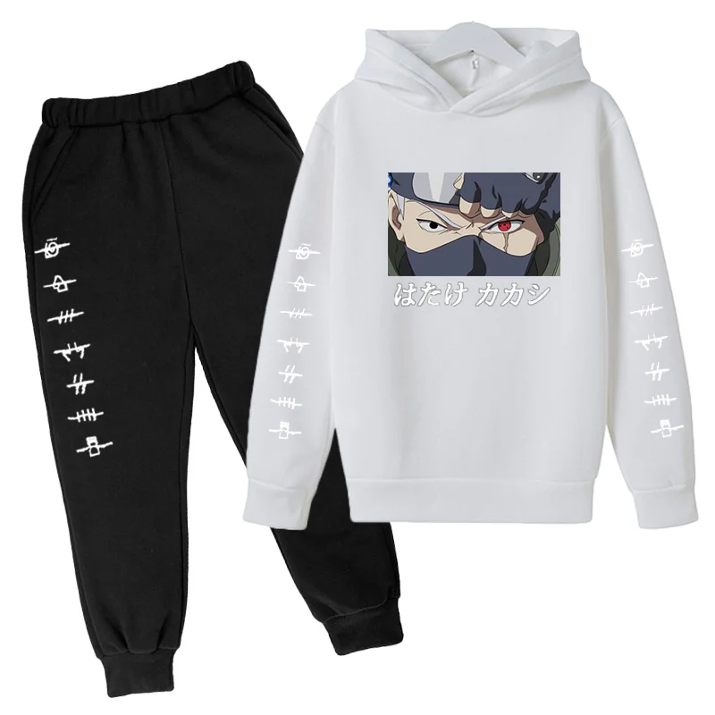 Narutos Clothing Sets Hoodie Top Games Child Tracksuit Girl Toddler clothes Baby Casual Jogging Sportswear Cotton suit | Детская одежда