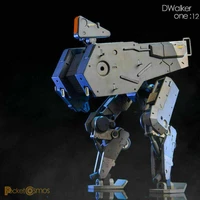 112 DWalker War Doublefeet Mech Amor Phantom Model Collection