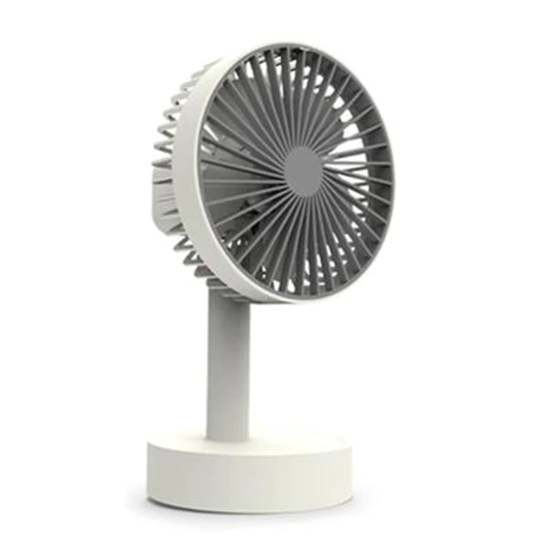 

Wireless Rechargeable Desk Fan Portable Ultra-quiet Creative Electric USB Fans Silent Mini Desktop Fan For Dorm Home L69D