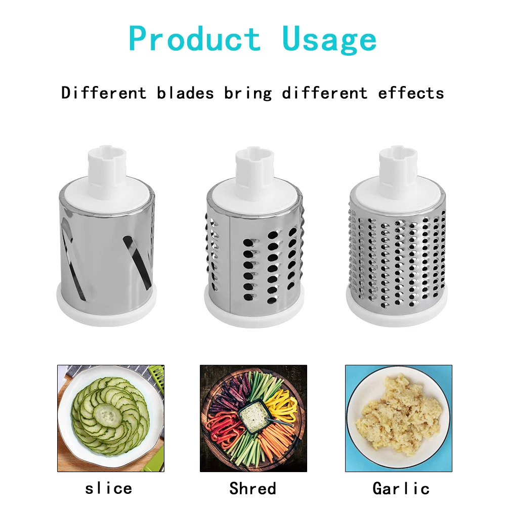 Многофункциональный Нож для овощей с 3 лезвиями измельчителя кухонные