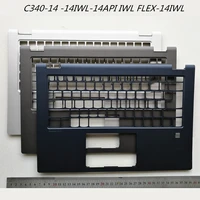 new laptop palmrest upper cover topcase top cover keyboard housing for lenovo ideapad flex 14iwl c340 14 bottom base carcass