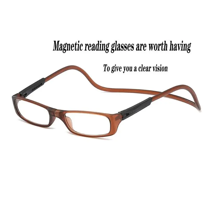 

Fashion Juggle Reading Glasses Magnet Folding Convenient Ultra-light Hyperopia Glasses for The Elderly Men Women Anti-fatigue