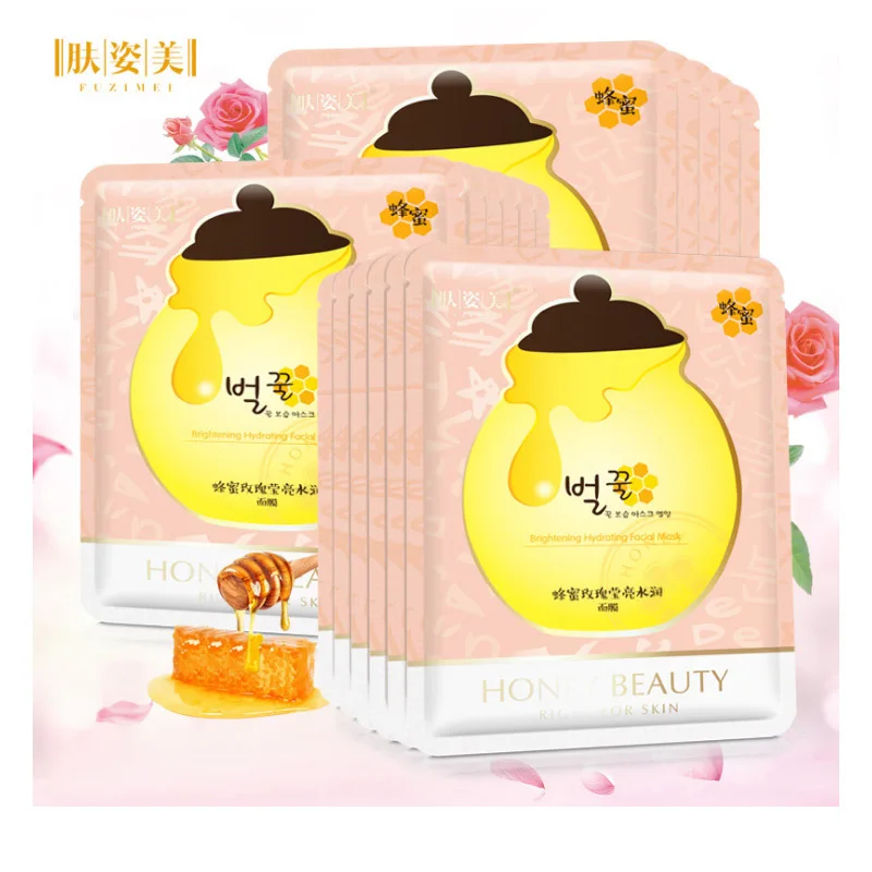 HANKEY питательная Медовая маска для лица увлажняющие корейские маски Лечение Анса