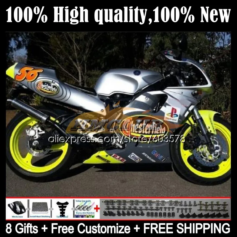 

Аксессуары для YAMAHA 3XV TZR 250 RR 107CL.31 TZR250RR 92 93 94 95 96 97 TZR250 1992 1993 1994 1995 1996 обтекатель серый серебристый