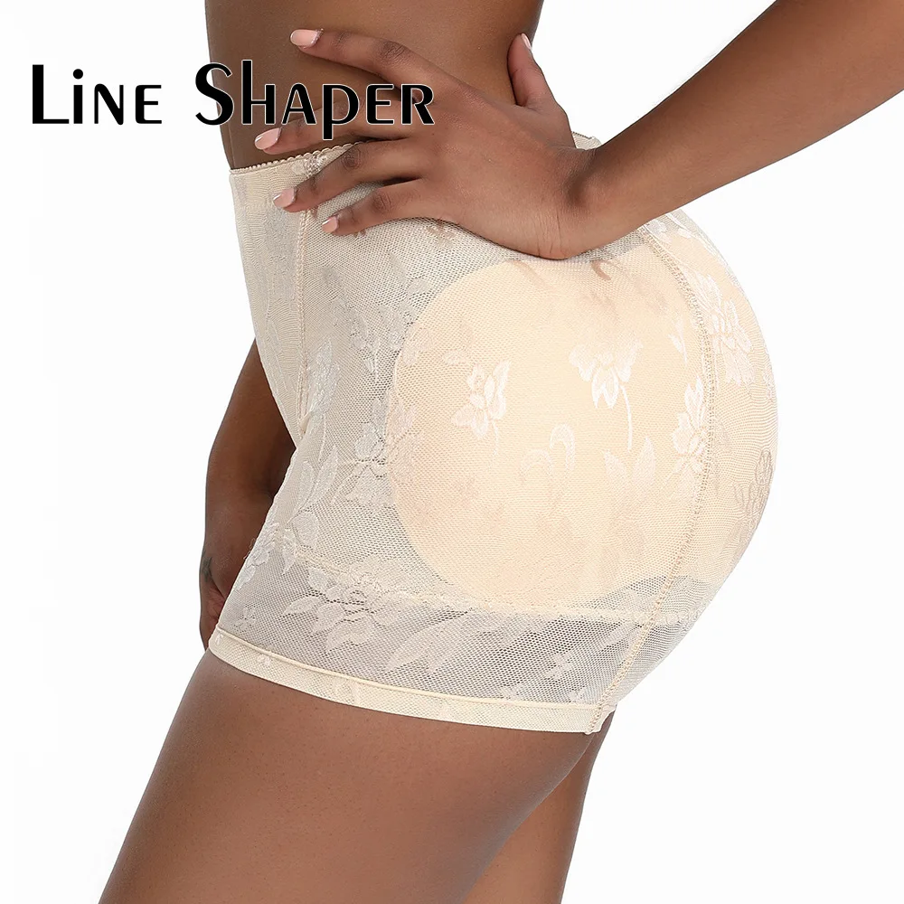 

Women's Binders And Shapers Hip Enhancer Hip Butt Lift Breathable Padded Bum High Waist Slimming Panty Plus Size Boyshort