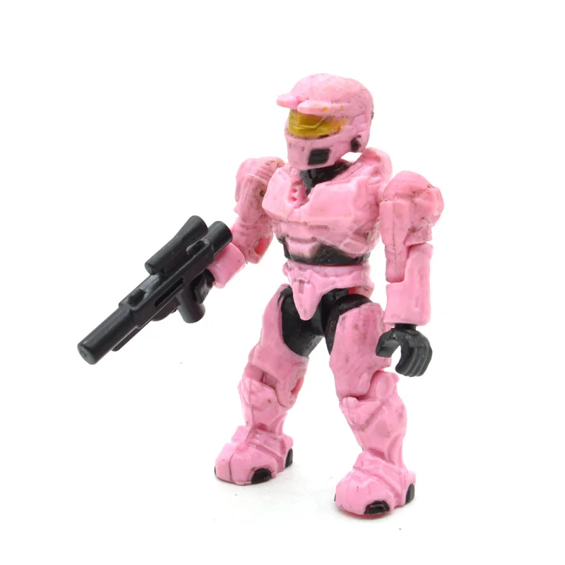 1 Piece MB85 Одиночная Halo Wars Warriors Монстры люди Спартанские игры ковенанты пушки солдаты строительные блоки кирпичи игрушки для детей - Цвет: 1 Piece MB85