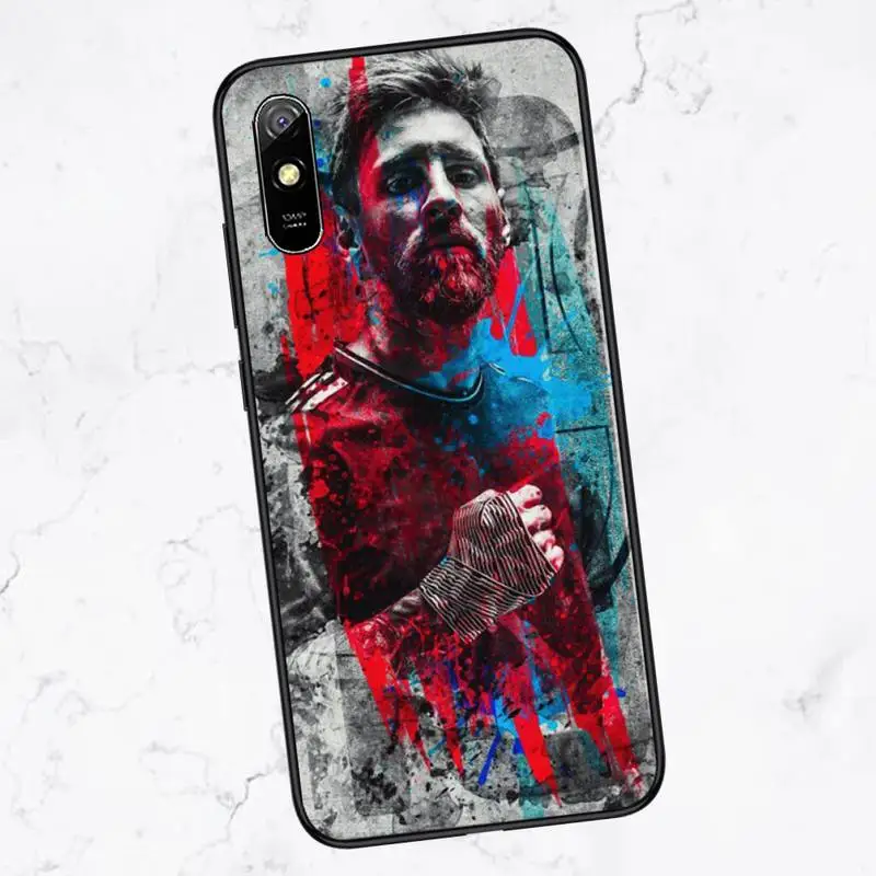 

Football king Argentina MESSI Phone Case For Xiaomi Redmi 4x 5 plus 6A 7 7A 8 mi8 8lite 9 note 4 5 7 8 pro