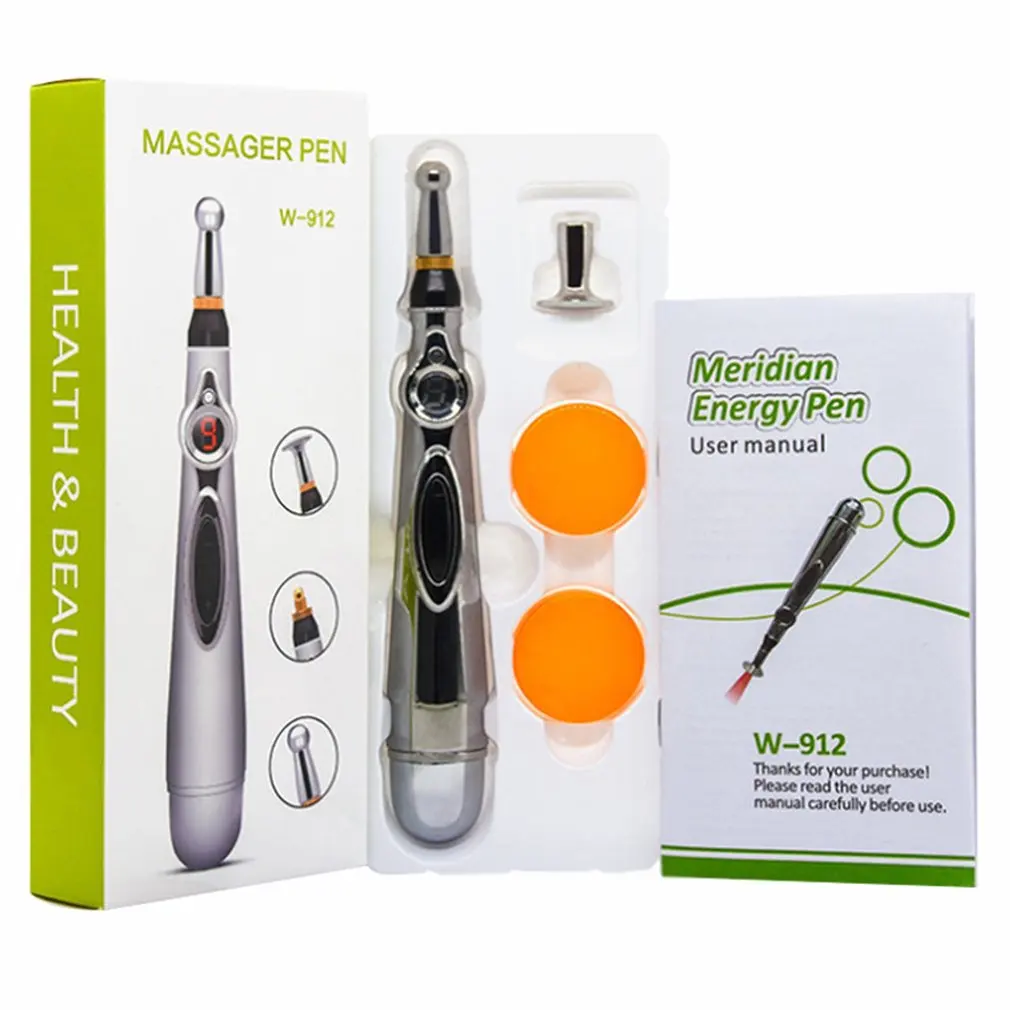 

Electric Acupuncture Stick Magnet Therapy Rehabilitation Massage Pen Acupoint Massager Instrument Dropshipping Health Products