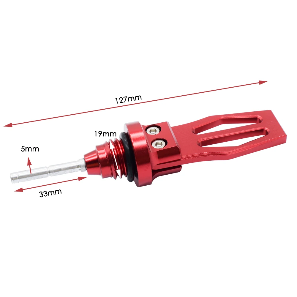 Датчик уровня масла для мотоцикла щуп из алюминиевого сплава универсальный