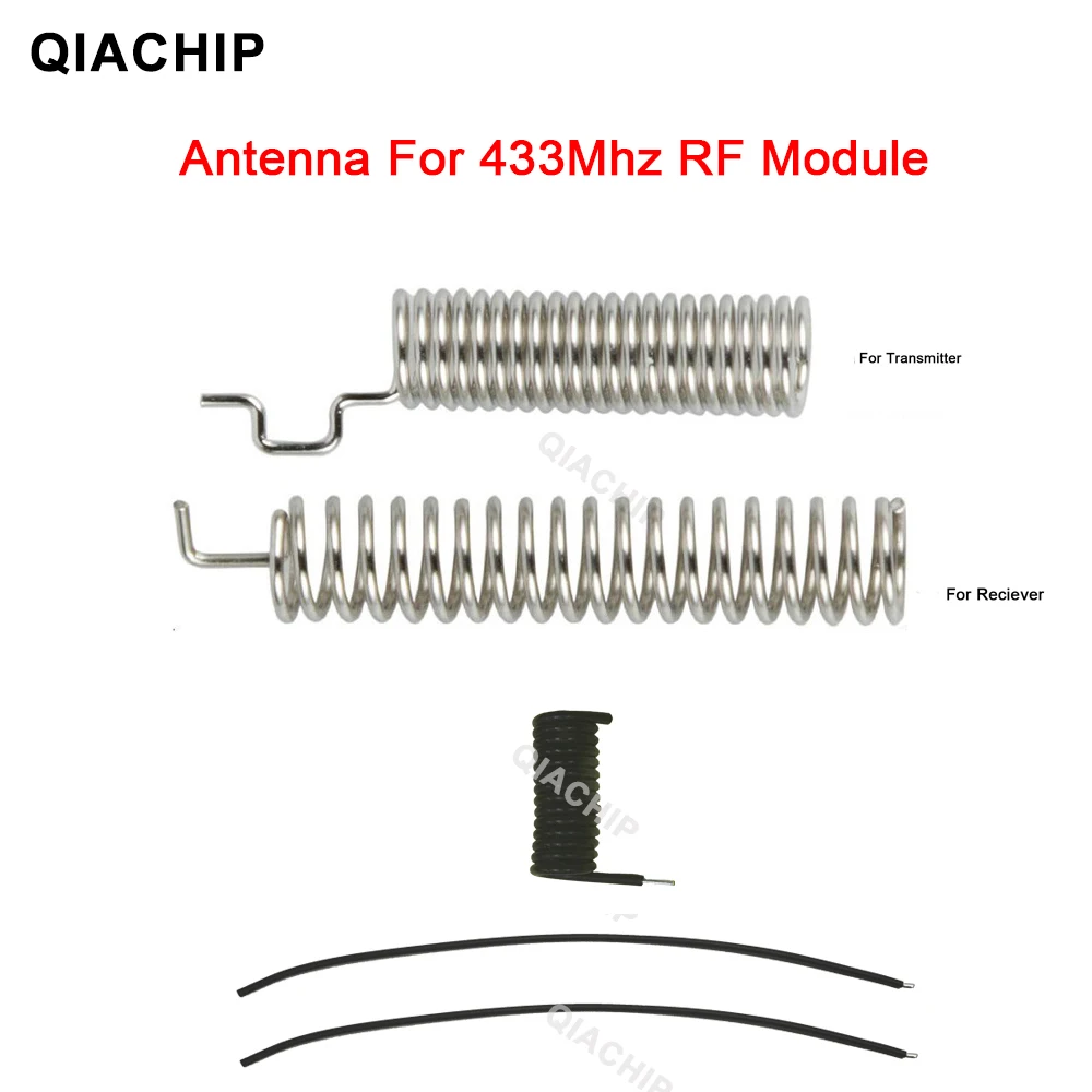 QIACHIP 433 mhz Антенна для РФ приемника и передатчика модуль Беспроводной