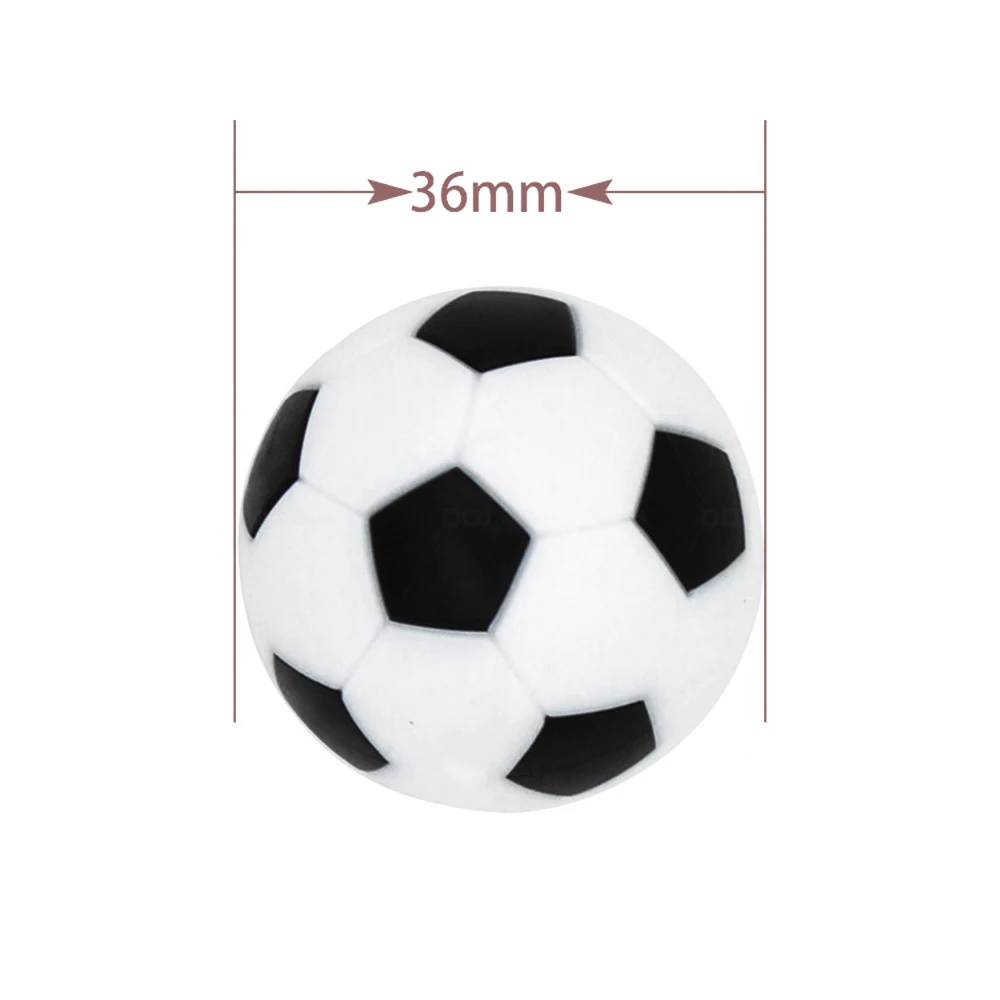 36mm 6Pcs 6 шт 32/36 мм Таблица Футбол шары мини настольный футбол/футбол футболист мячей запасные шарики Kicker шарики - Цвет: 36mm 6Pcs