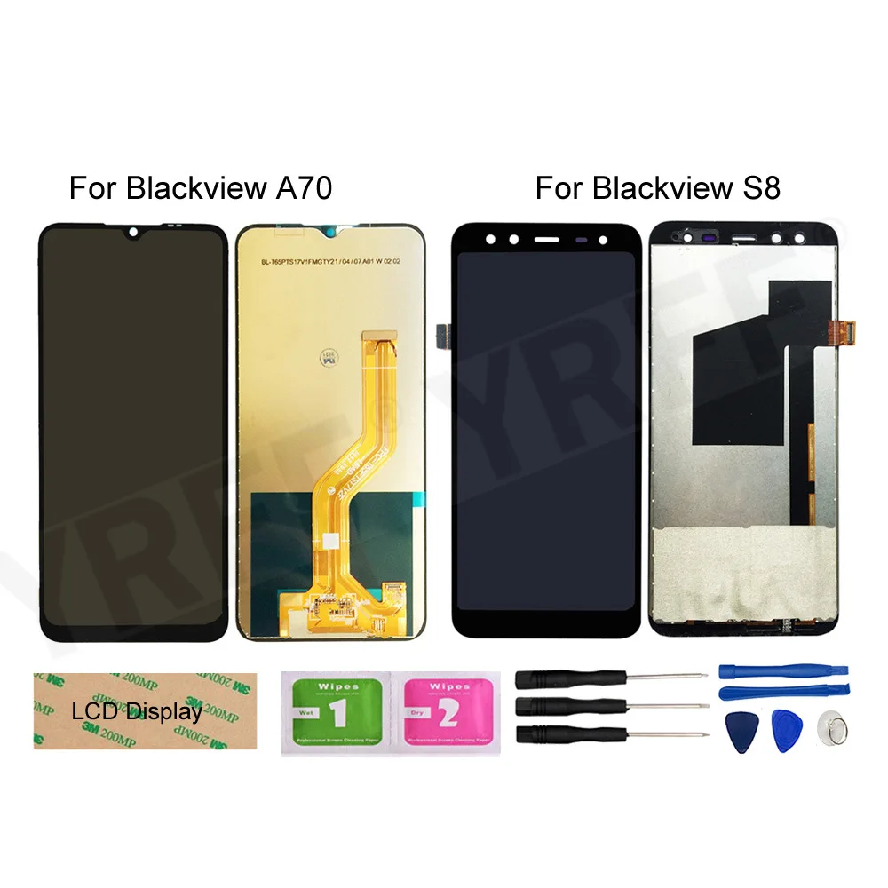 

Дисплейный модуль для Blackview S8, сенсорный экран, сенсорная панель