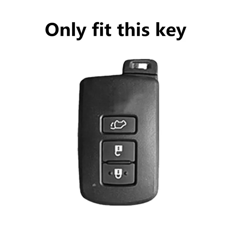 Чехол для брелока с 2 и 3 кнопками Toyota Camry Corolla Avalon Rav4 Land Cruiser chr auris автомобильный