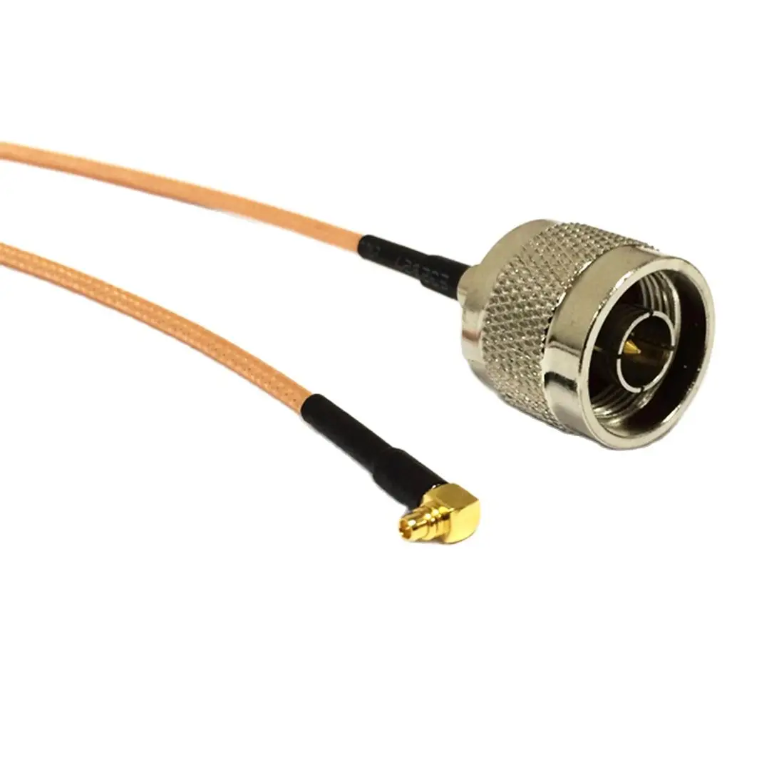 

1pc New N Type Male Female Bulkhead Switch MMCX Male Plug Right Angle Jumper Cable RG316 Wholesale 15CM 6" for Wireless Card