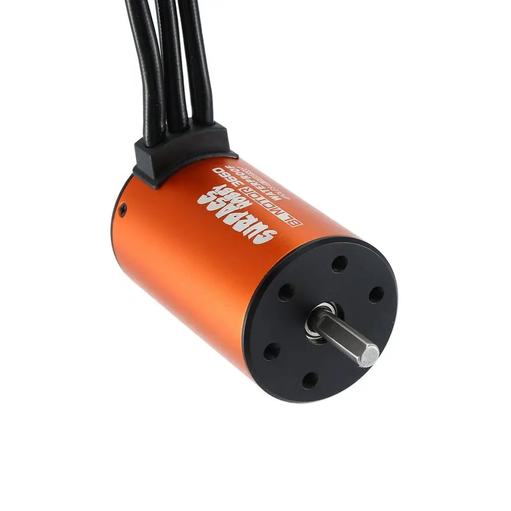 Surpasshobby 3660 3800KV 3300KV водонепроницаемый бесщеточный двигатель для 1:10 RC Car Truck |