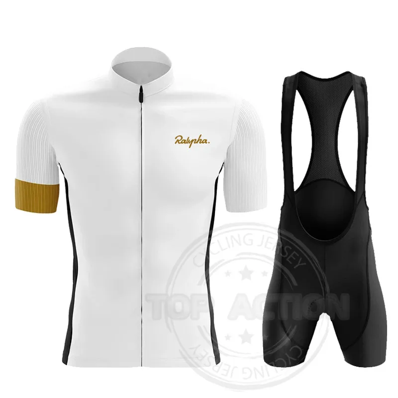 

Ralvpha Summer Profession Cycling Jersey Set Ralvpha Men Short Sleeve Breathable Shirt Cycling Clothing Bicycle Maillot Ciclismo
