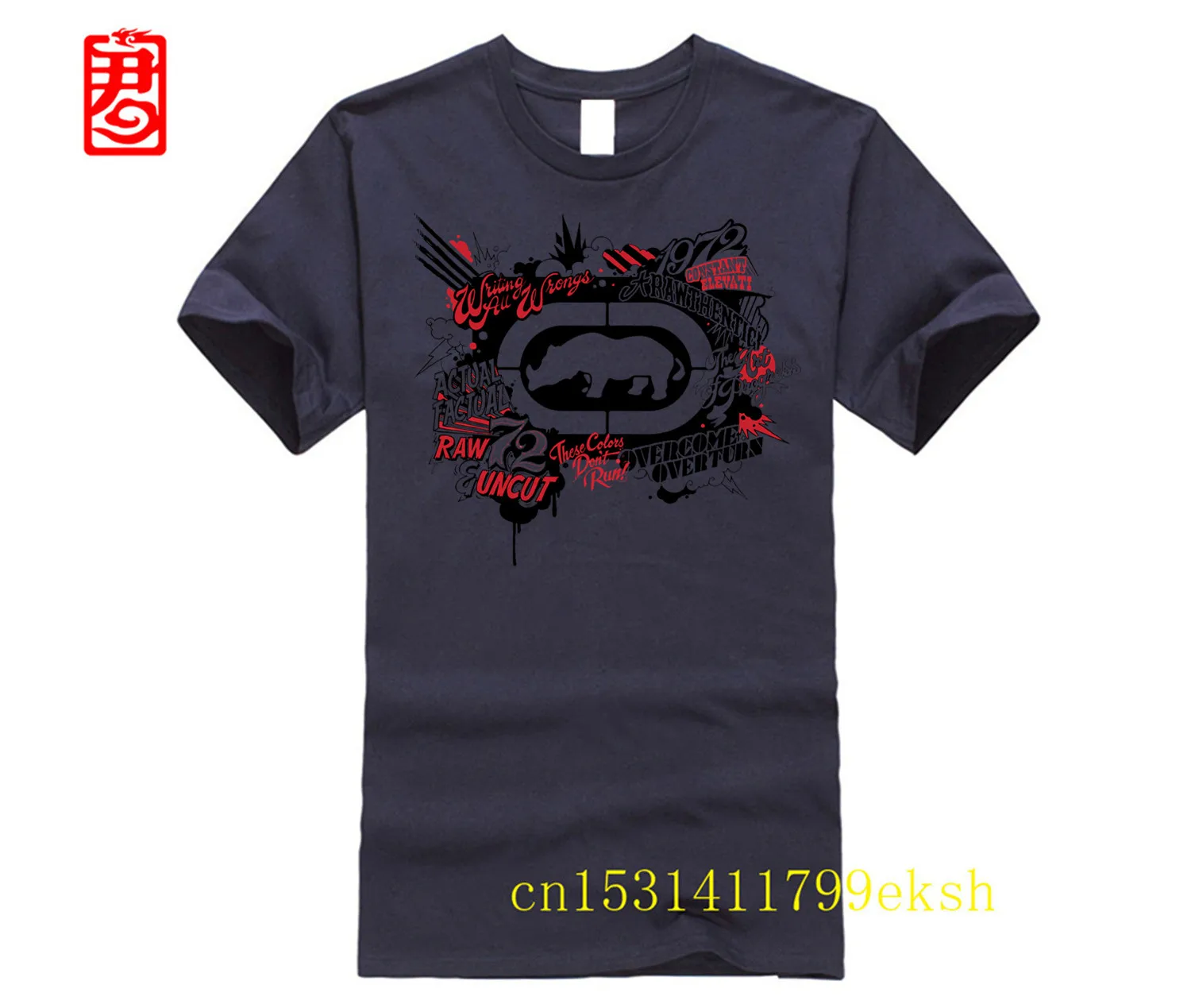 Мужская белая футболка Ecko_Unltd на заказ модная 2020 дешевая горячие футболки черный